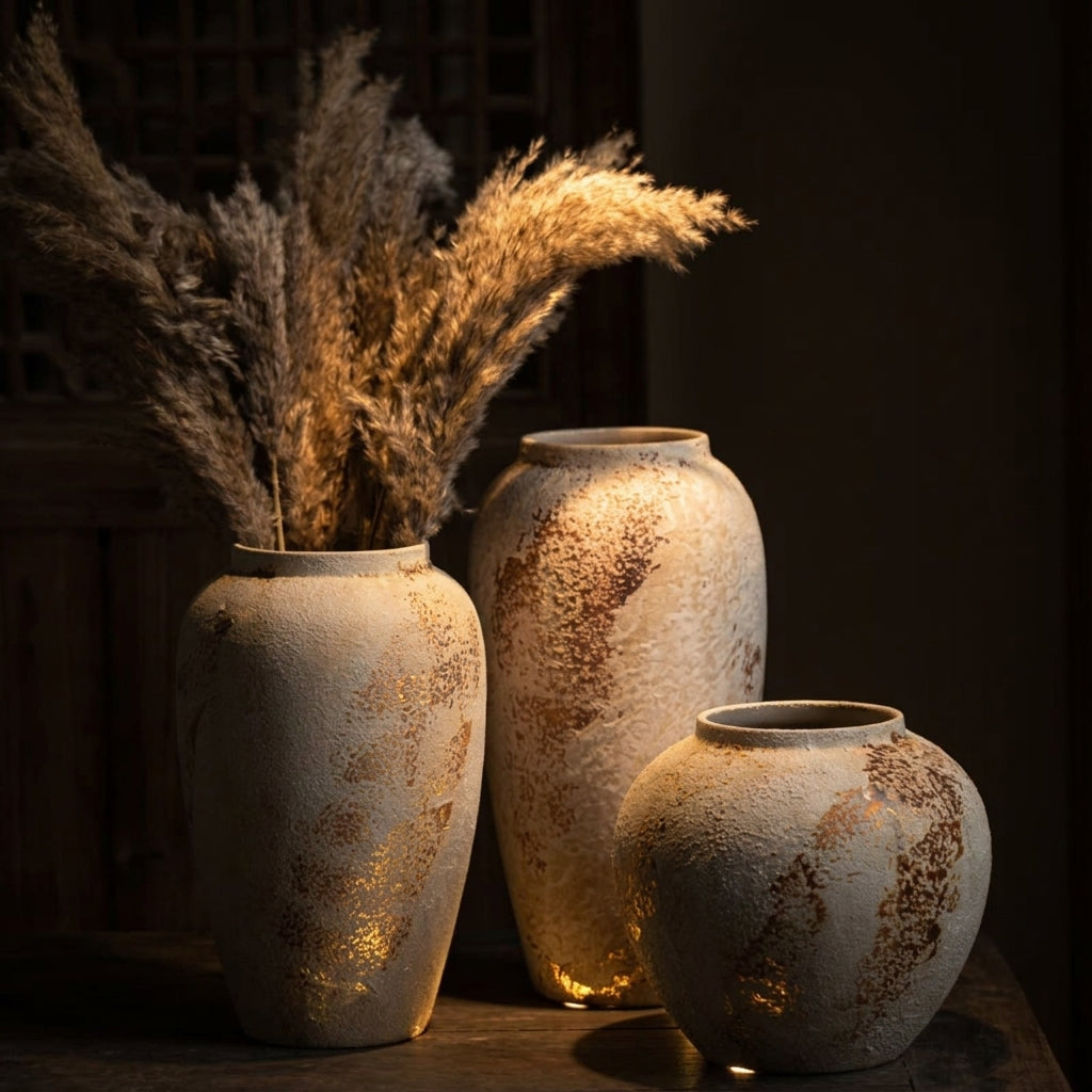 Wabi-Sabi Ceramic Vase
