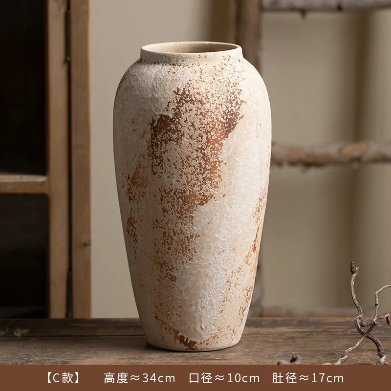 Wabi-Sabi Ceramic Vase