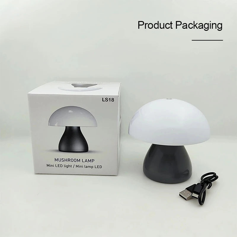 Nordic Mushroom Touch Lamp