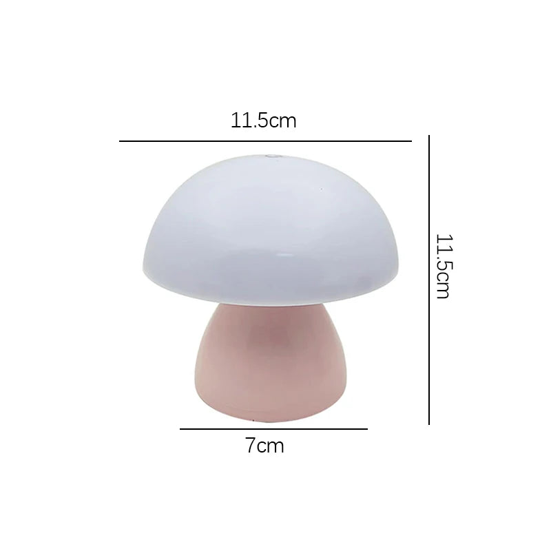 Nordic Mushroom Touch Lamp